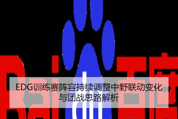 EDG训练赛阵容持续调整中野联动变化与团战思路解析